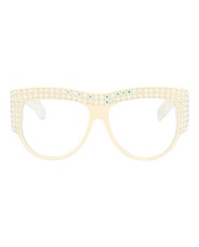 Gucci | Round-Frame Acetate Sunglasses商品图片,2.6折×额外9折, 独家减免邮费, 额外九折