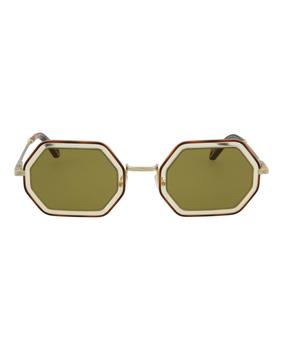 推荐Rectangle-Frame Acetate Sunglasses商品