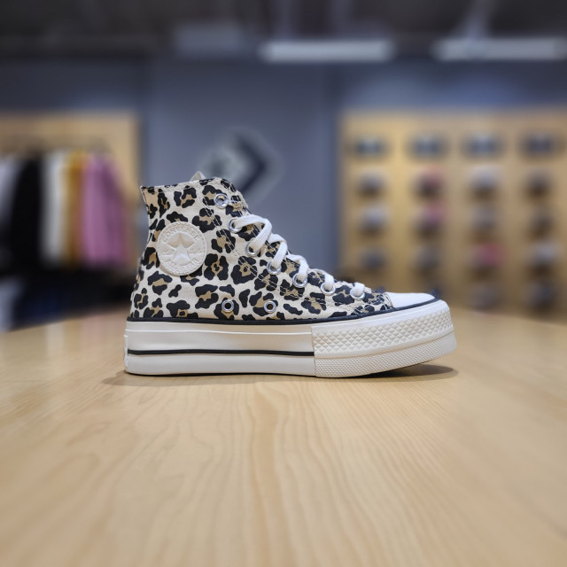 匡威直邮, Converse | 【韩国直邮|包邮包税】匡威 CHUNK TAYLOR ALL STAR LIFT ACAEVE 印花 DRIFTWOOD 高腰 运动鞋 570915C商品图片 7折×额外9折, 包邮包税, 额外九折