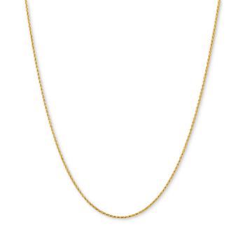 商品Italian Gold | Wheat Link 18" Chain Necklace in 14k Yellow Gold (Also in 14k White Gold),商家Macy's,价格¥2576图片