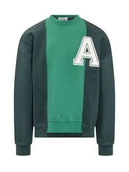 Ambush | Ambush Logo Printed Color-Block Crewneck Sweatshirt 3.8折