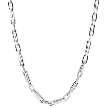 Men's 14k Gold (59gram) or Platinum (110gram) 4.5mm Link Chain Necklace 22"