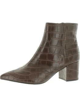 推荐Jelly 4 Womens Faux Leather Embossed Ankle Boots商品