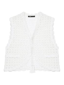 推荐Vochetine Crochet Lace Vest商品
