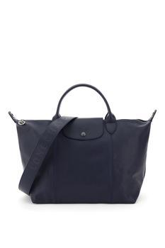 longchamp tote, Longchamp | Longchamp le pliage cuir medium handbag商品图片 7.2折
