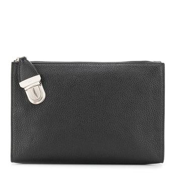 牛皮bally皮带, Bally | 香港直邮BALLY巴利男士黑色牛皮休闲商务拉链手拿包6207773商品图片 额外8.2折x额外9折, 额外八二折, 额外九折