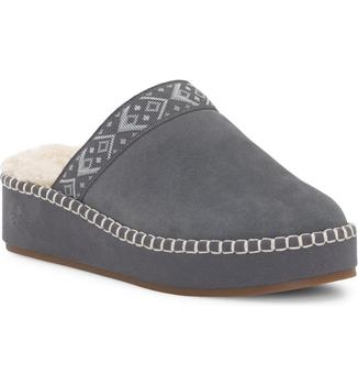 商品Lucky Brand | Lezliey Wedge Slipper,商家Nordstrom Rack,价格¥244图片