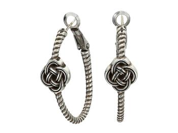 Brighton, Brighton | Interlok Knot Rope Hoop Earrings商品图片 