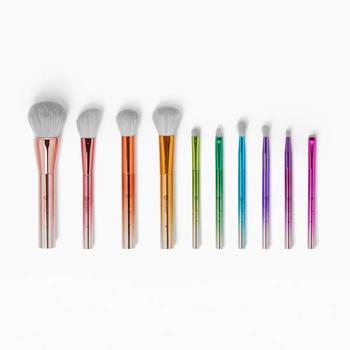 商品BH Cosmetics | BH Cosmetics Take Me Back to Brazil - 10 Piece Brush Set,商家LookFantastic US,价格¥204图片
