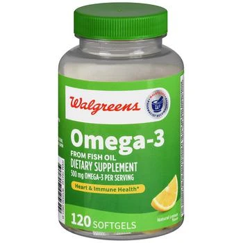 推荐Omega-3 From Fish Oil 500 mg Softgels Natural Lemon商品