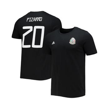 亚历山大王联名阿迪达斯, Adidas | Men's Rodolfo Pizarro Black Mexico National Team Amplifier Name and Number T-shirt商品图片 7.9折