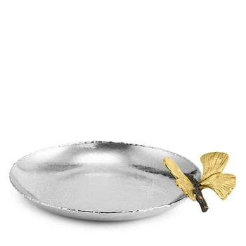 Michael Aram | Butterfly Ginkgo Round Trinket Tray,商家Bloomingdale's,价格¥595
