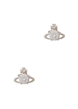 Vivienne Westwood | Reina orb silver-tone stud earrings商品图片,