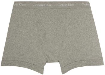 推荐Three-Pack Grey Classic Fit Boxer Briefs商品