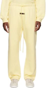 Essentials | Yellow Relaxed Lounge Pants 5.1折, 独家减免邮费