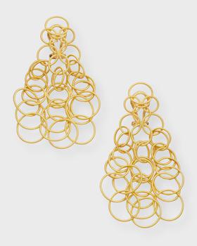 商品Buccellati | 18K Yellow Gold Hawaii Earrings,商家Neiman Marcus,价格¥32198图片