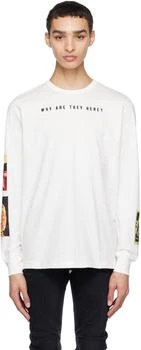 Diesel | White T-Just-Ls-E8 Long Sleeve T-Shirt 5折