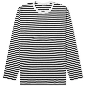 Nanamica | Nanamica Long Sleeve COOLMAX Stripe T-Shirt 6.5折