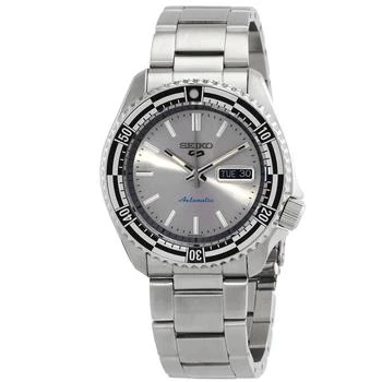 Seiko | 5 Sports Automatic Silver Dial Men's Watch SRPK09K1 6.8折, 满$200减$10, 独家减免邮费, 满减