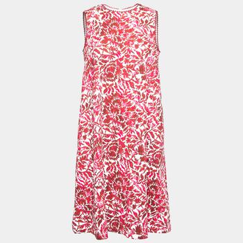 max mara weekend好用吗, [二手商品] Weekend Max Mara | Weekend Max Mara Red Floral Printed Cotton Sleeveless Alfiere Dress S商品图片 满1件减$100, 满减