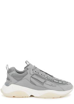 推荐Bone Runner grey panelled sneakers商品