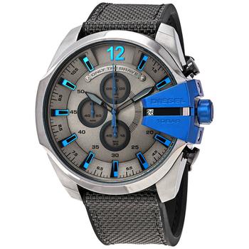diesel手表北京, Diesel | Mega Chief Chronograph Quartz Dark Grey Dial Mens Watch DZ4500商品图片 5.4折