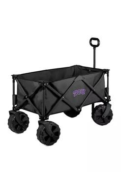 ONIVA | NCAA TCU Horned Frogs Adventure Wagon Elite All Terrain Portable Utility Wagon商品图片,
