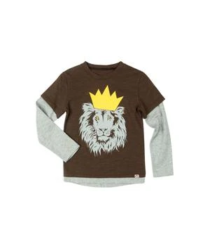 推荐Lion Repo Twofer Long Sleeve Shirt (Toddler/Little Kids/Big Kids)商品