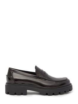 Tod's | Black leather loafers商品图片 7.5折