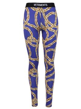 紧身裤男, Vetements | Gold Chain Leggings商品图片 4折