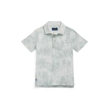 商品Toddler and Little Boys Washed Cotton Jersey Polo Shirt图片