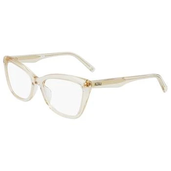 推荐MCM Women's Eyeglasses - Champagne Cat Eye Zyl Frame Clear Demo Lens | MCM2708 237商品