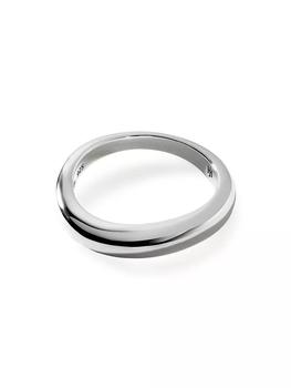 商品John Hardy | Surf Sterling Silver Band Ring,商家Saks Fifth Avenue,价格¥2643图片