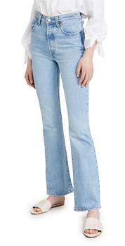 推荐Levi's Ribcage 微喇牛仔裤商品