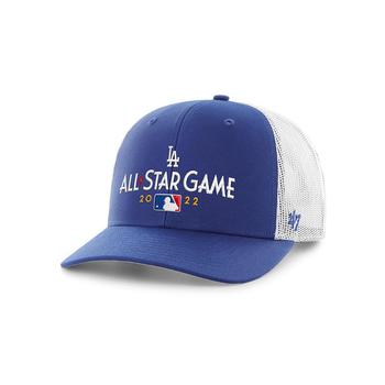 时尚mlb羽绒服男装, 47 Brand | Men's '47 Royal and White Los Angeles Dodgers 2022 MLB All-Star Game Trucker Snapback Hat商品图片 
