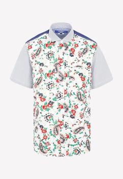 Junya Watanabe | Floral Print Short-Sleeved Shirt商品图片,5.2折