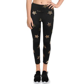 Nanette Lepore | Nanette Lepore Womens Shining Star High Rise Foil Print Athletic Leggings商品图片,4.2折×额外9折, 额外九折