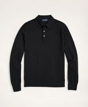 Brooks Brothers | Merino Wool Polo Sweater商品图片,4折