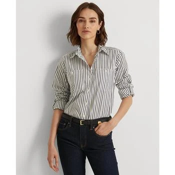 Lauren Ralph Lauren Striped Cotton Shirt