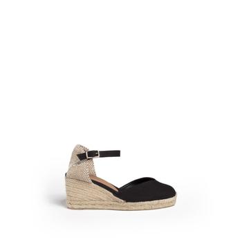 CASTAÑER, Castaner | Chiarita Wedge Espadrille in Black商品图片 