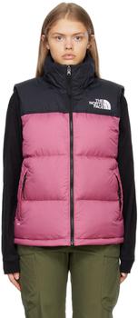 商品The North Face | Pink 1996 Retro Nuptse Down Vest,商家SSENSE,价格¥1084图片