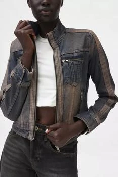 BDG | BDG Toni Denim Moto Jacket,商家Urban Outfitters,价格¥449