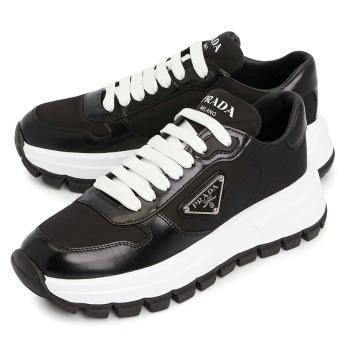 推荐PRADA 女士黑色尼龙运动鞋 1E804M-3LF5-F0002商品