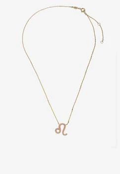 Fabula | Leo Enamel Chain Necklace in 18-karat Yellow Gold,商家Thahab,价格¥2539