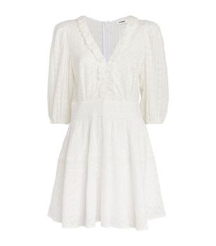 sandeo, Sandro | Broderie Anglaise Mini Dress商品图片 