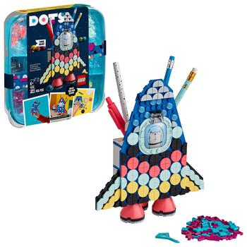 商品LEGO | LEGO DOTS Pencil Holder 41936 DIY Craft Decoration Kit; Makes a Great Creative Gift for Kids; New 2021 (321 Pieces),商家Zappos,价格¥151图片