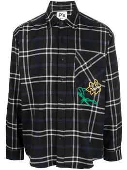 推荐PRESIDENT'S - Flannel Check Embroidered Flower Shirt商品