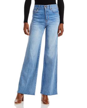 VERONICA BEARD代购, VERONICA BEARD | Taylor High Rise Wide Leg Jeans in Durango商品图片 独家减免邮费