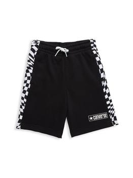 Converse | Little Boy's Moiré Checkered Shorts商品图片,6.2折
