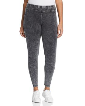 Marc New York by Andrew Marc | Acid-Wash Knit Leggings商品图片,6.5折, 独家减免邮费